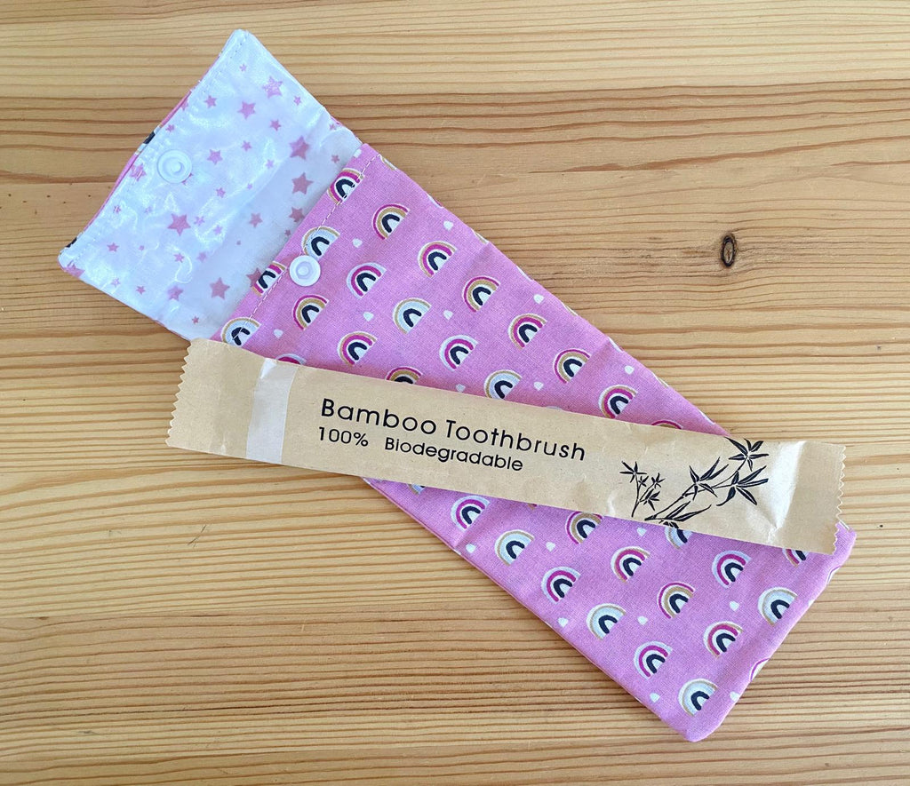 Funda para cepillo de dientes arco Iris