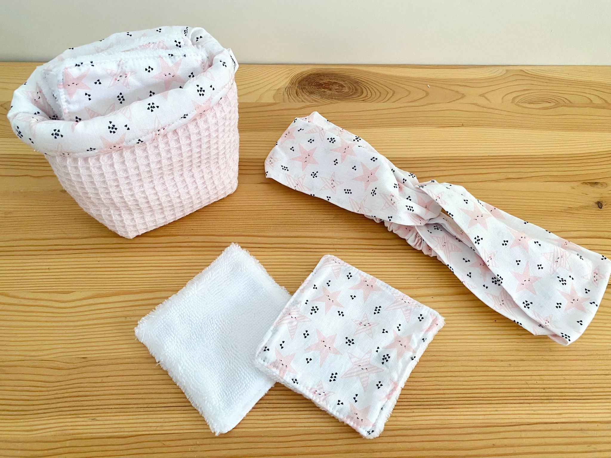 Pack desmaquillante estrellas rosa