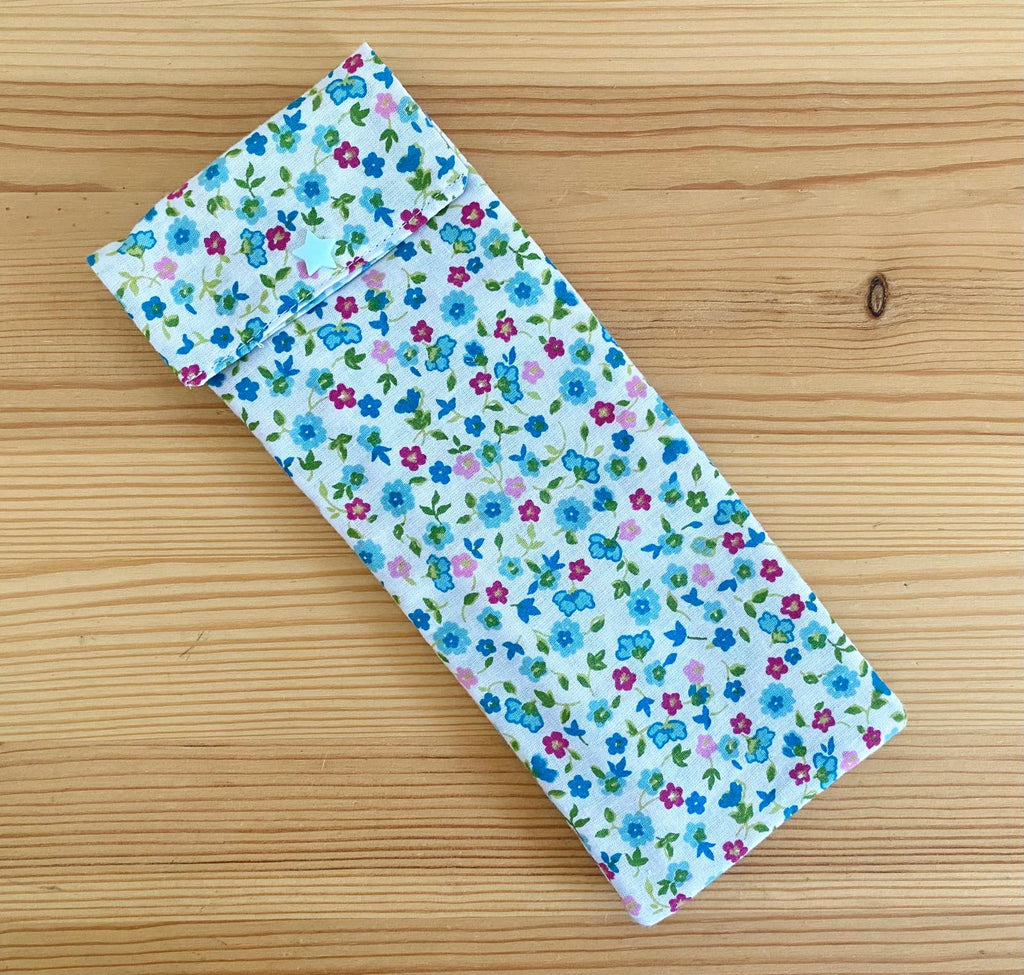 Funda para cepillo de dientes flores multicolor