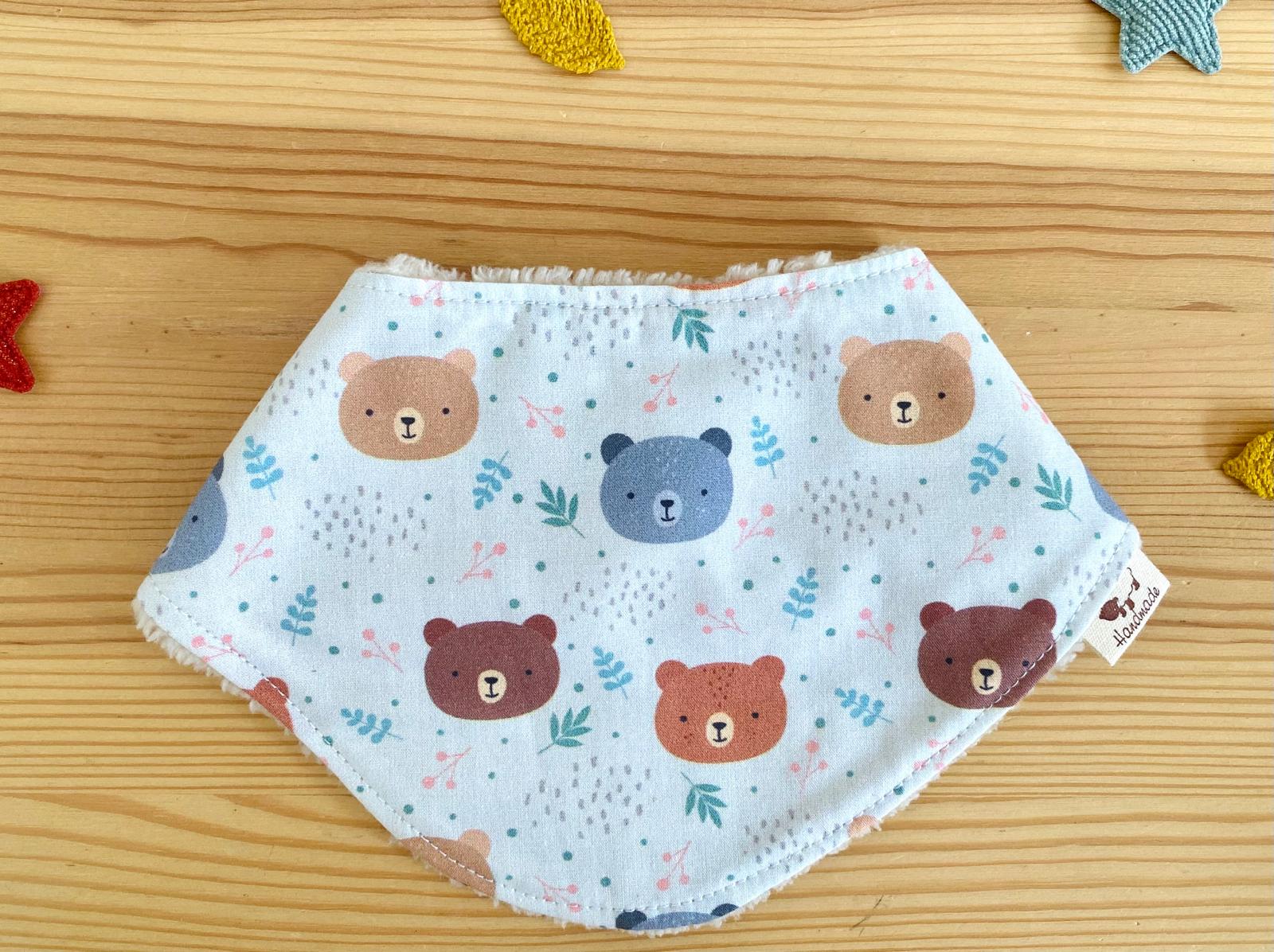 Babero Bandana Ositos