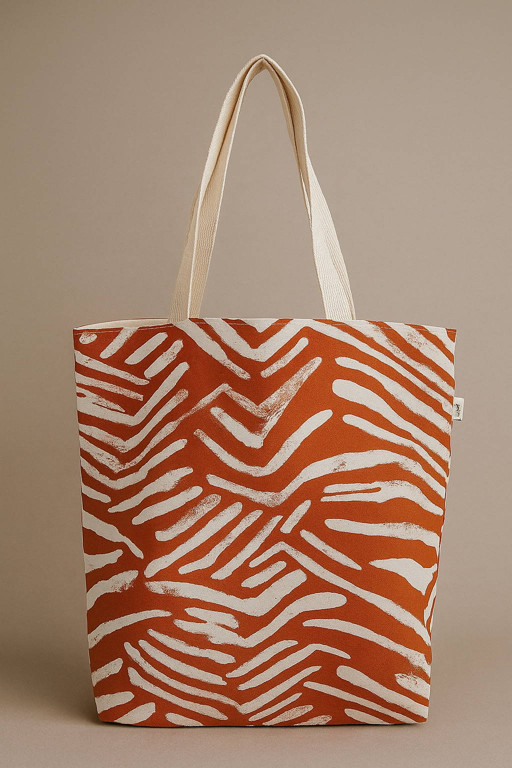 Bolso Tote estampado étnico