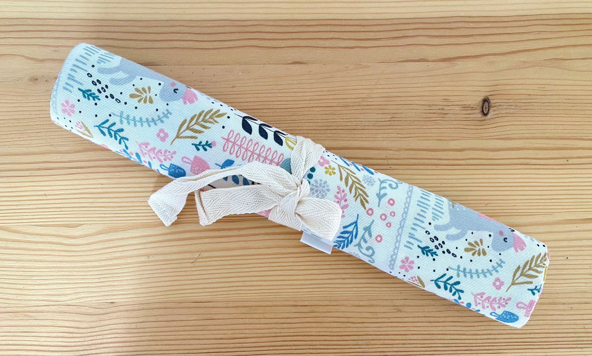 Set de mantel con cubiertos Unicornios y Estrellas