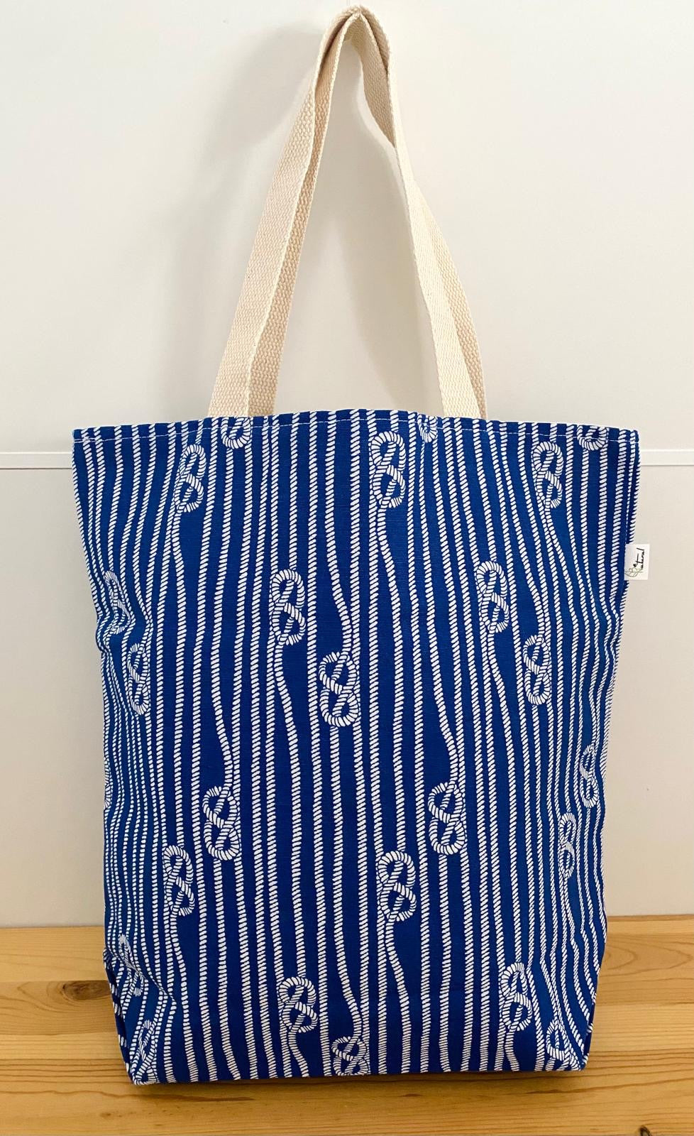 Bolso Tote nudos marineros