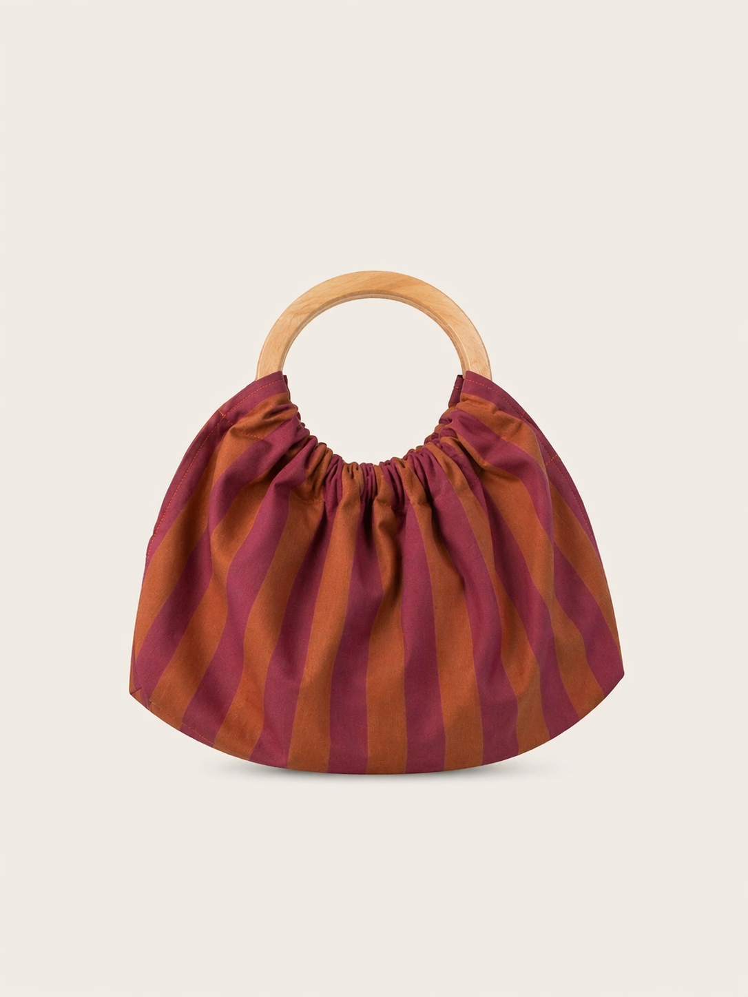Bolsos de mano Rayas anaranjado