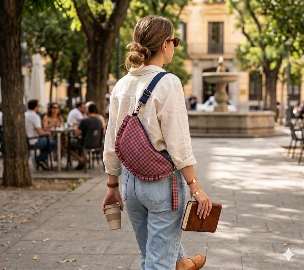 Bolso Lunette de cuadritos