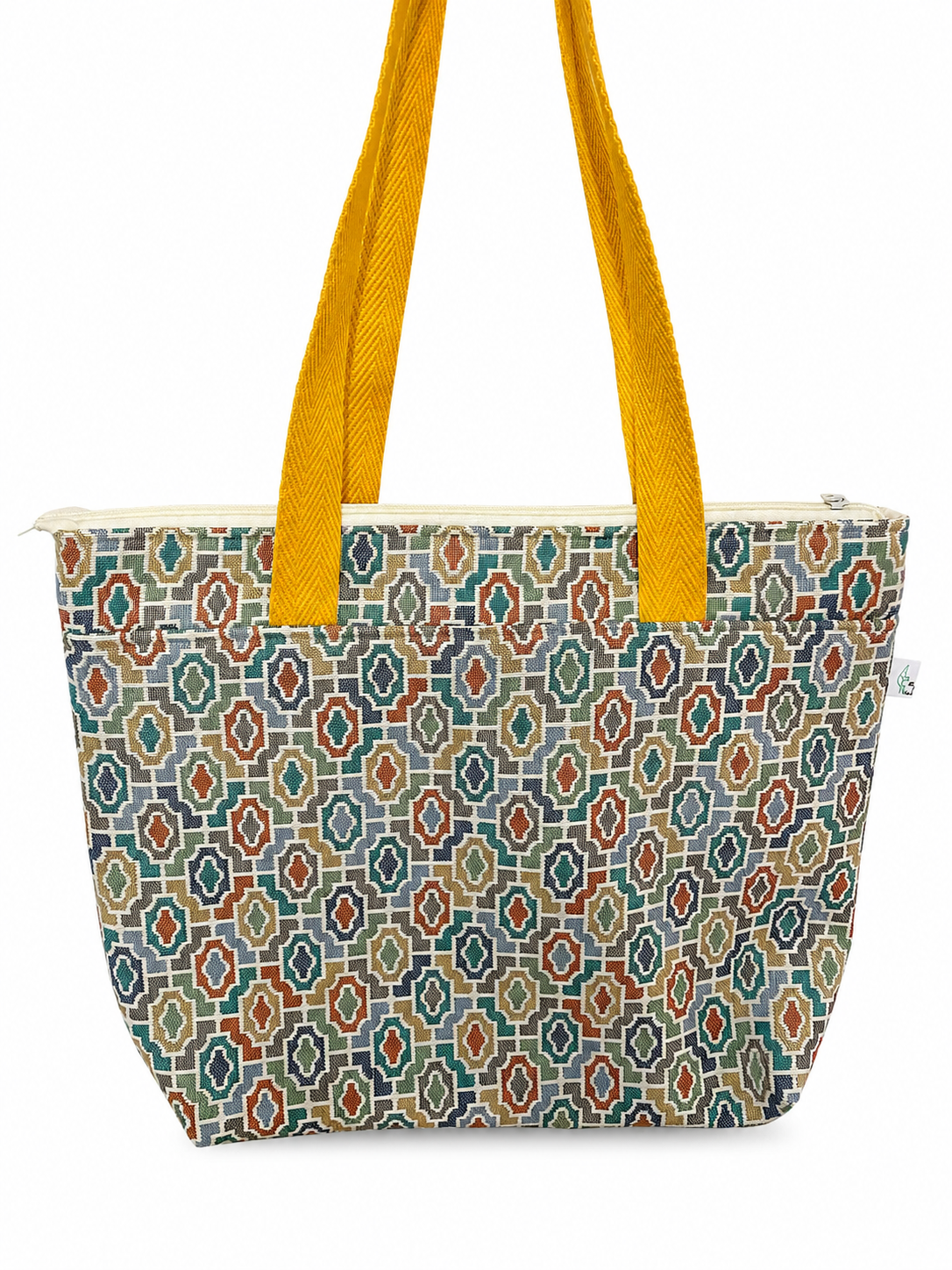 Bolso de patrones geométricos